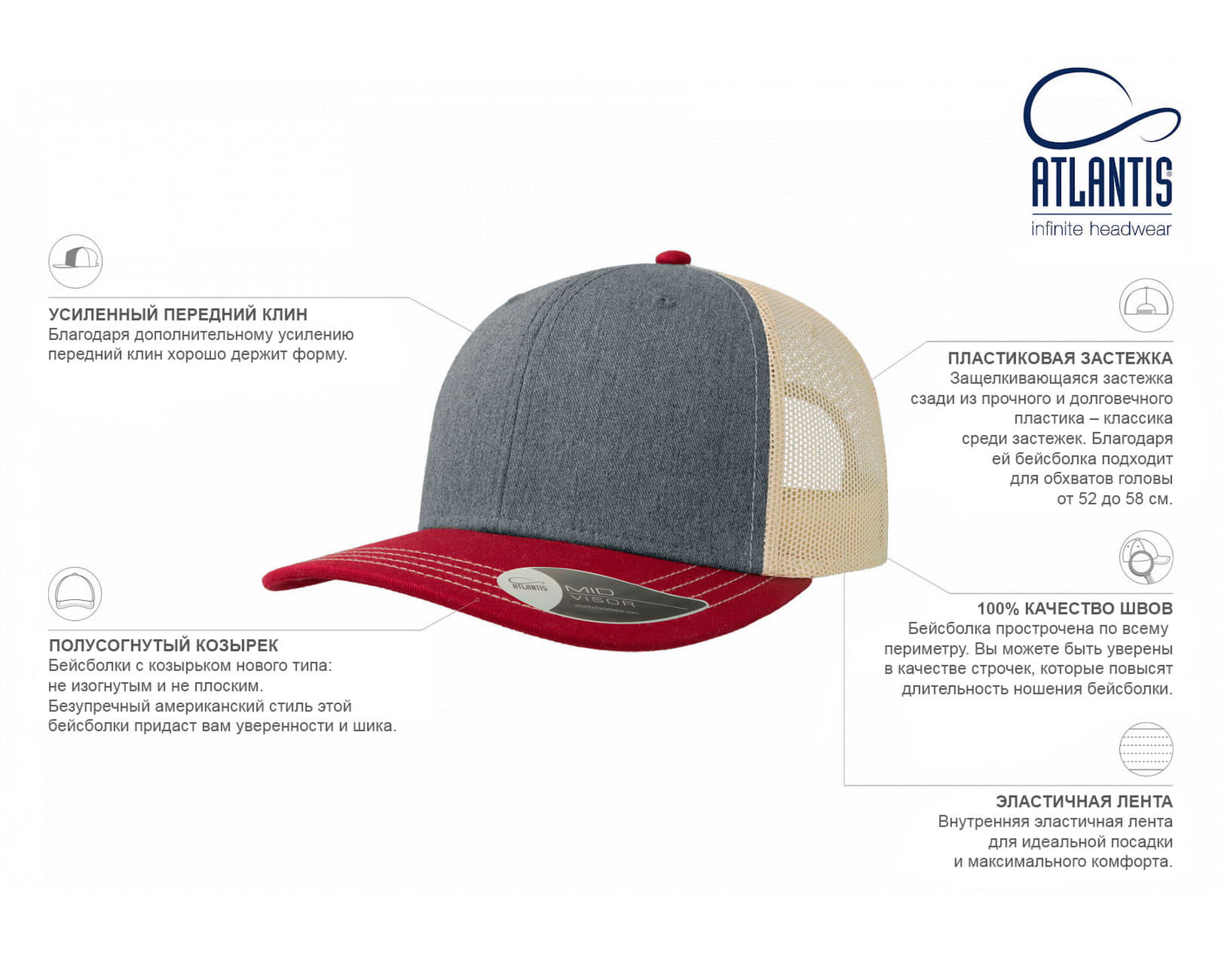 Бейсболка "SONIC", 6 клиньев, пласт. застежка, желтый/черный, осн.ткань, 100% хлопок, 280 г/м2