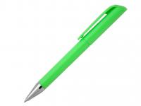 Ручка шариковая, пластик, зеленый/серебро арт. MPS09-1