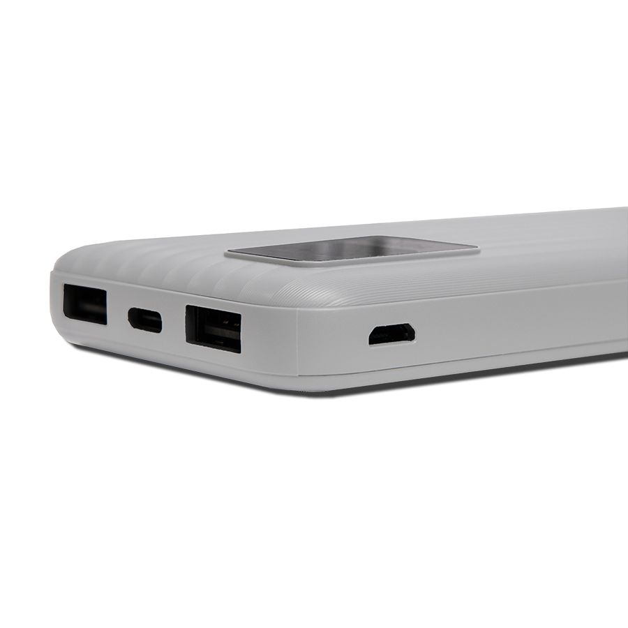 Универсальный аккумулятор OMG Wave 10 (10000 мАч), белый, 14,9х6.7х1,6 см