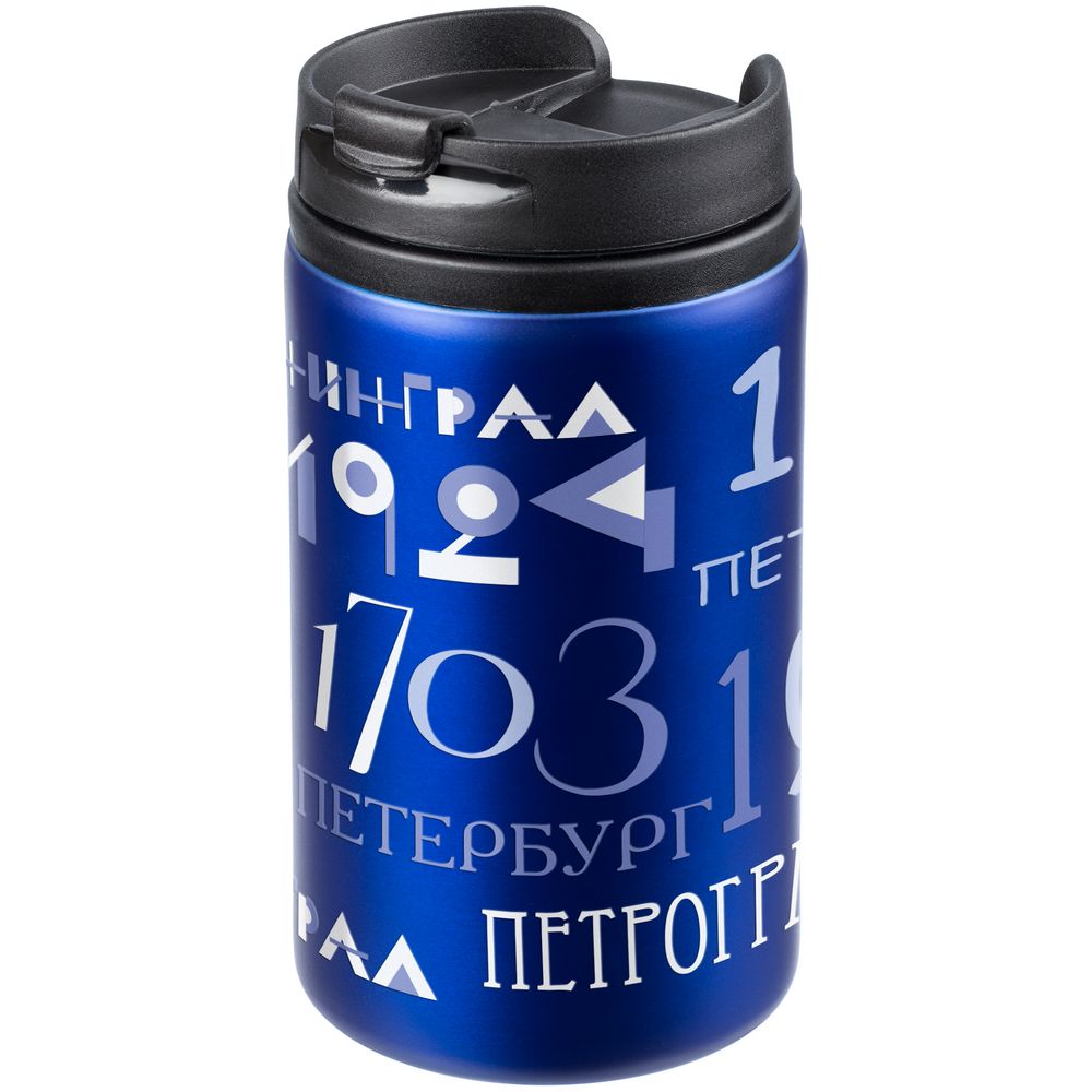 Термостакан «Ребрендинград», синий Термостакан «Ребрендинград», синий