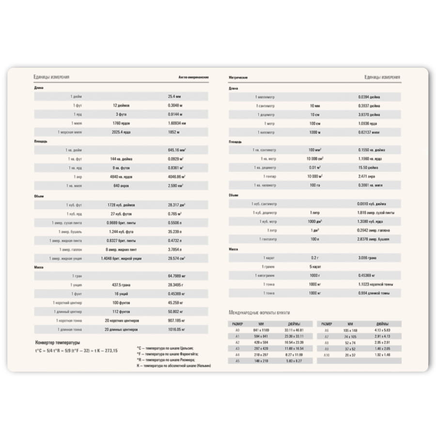 Ежедневник недатированный HAMILTON, A5, белый, кремовый блок