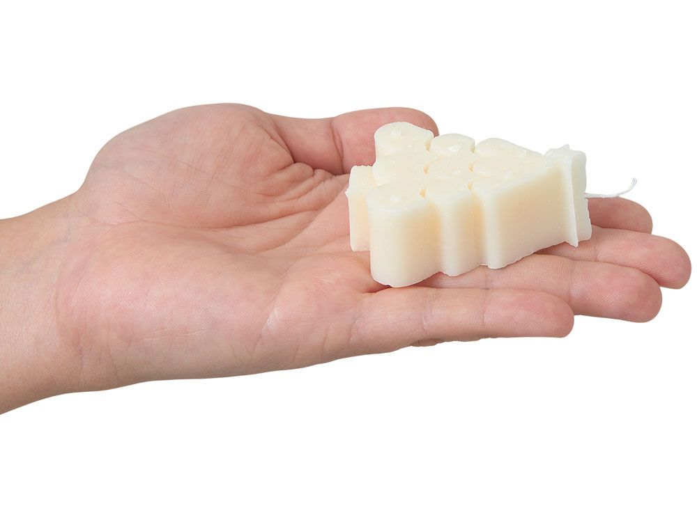 Свеча "Елочка", молочный