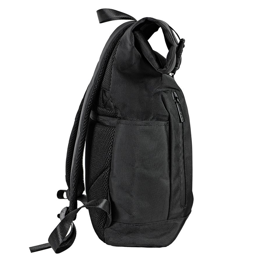 Рюкзак водостойкий "Roll", чёрный, 66х39х13 см, ткань верха:100% полиэстер, подкладка:100% полиэстер