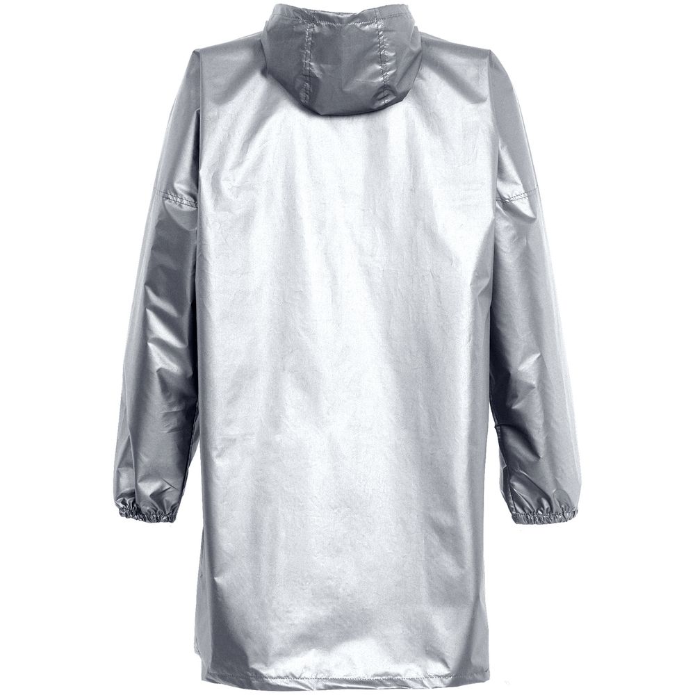 Дождевик Palladio Pockets, серебристый, размер S Дождевик Palladio Pockets, серебристый, размер S