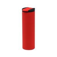 Термокружка с двойной металлической стенкой Rolly софт-тач - Красный PP