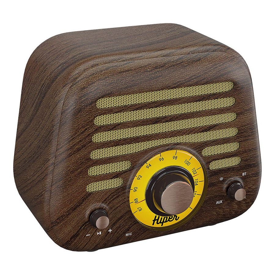 Колонка беспроводная RETRO L, цвет голубой 