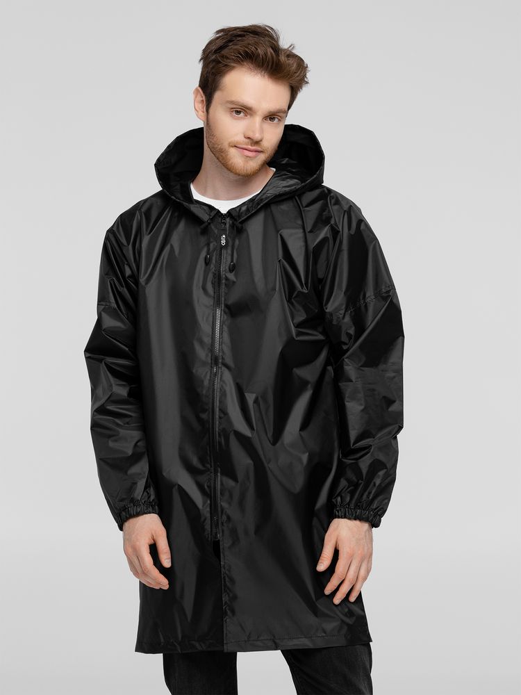 Дождевик «Да будет свет», черный, размер S Дождевик «Да будет свет», черный, размер S