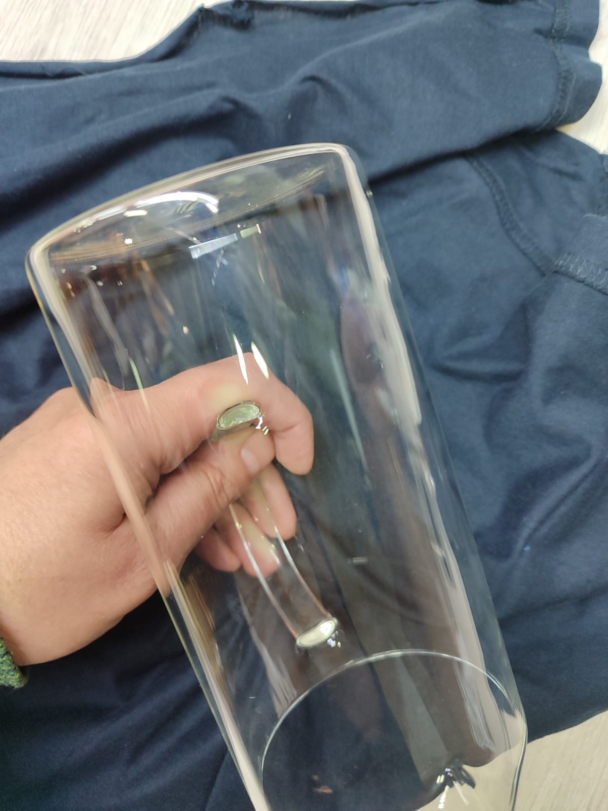 Стеклянный заварочный чайник "Gunfu", 600 мл (Р)