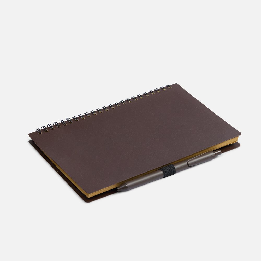 Блокнот Coffeist, коричневый