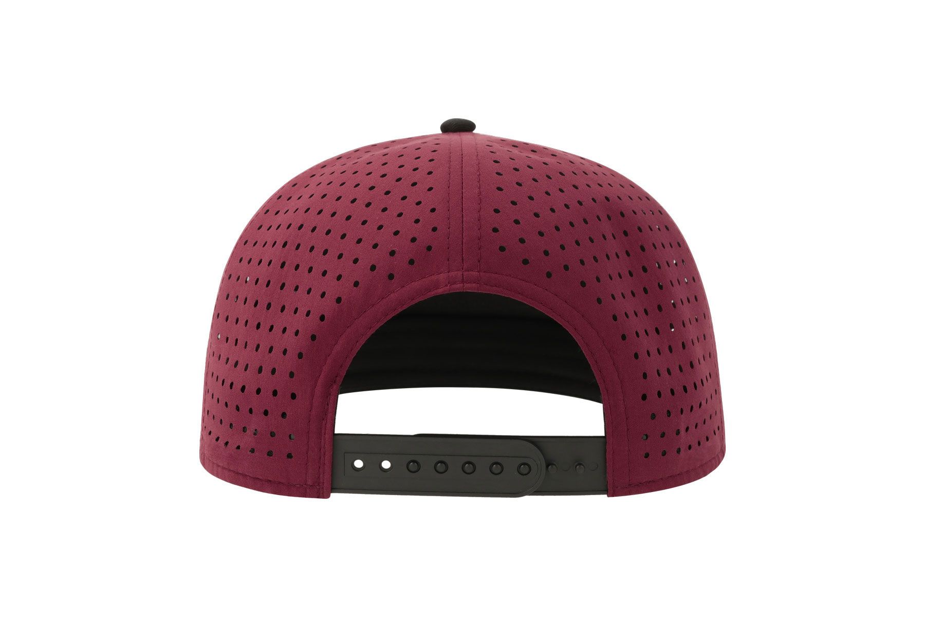 Бейсболка "Bank Five-S", 5 клиньев, бордовый/черный, 100% полиэстер 120 г/м2        