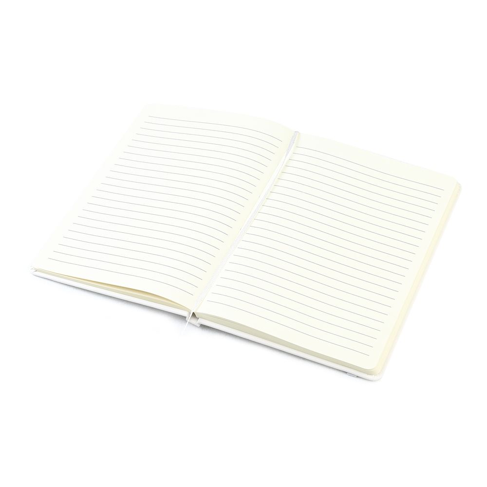 Блокнот A5 Monte с линованными страницами, белый