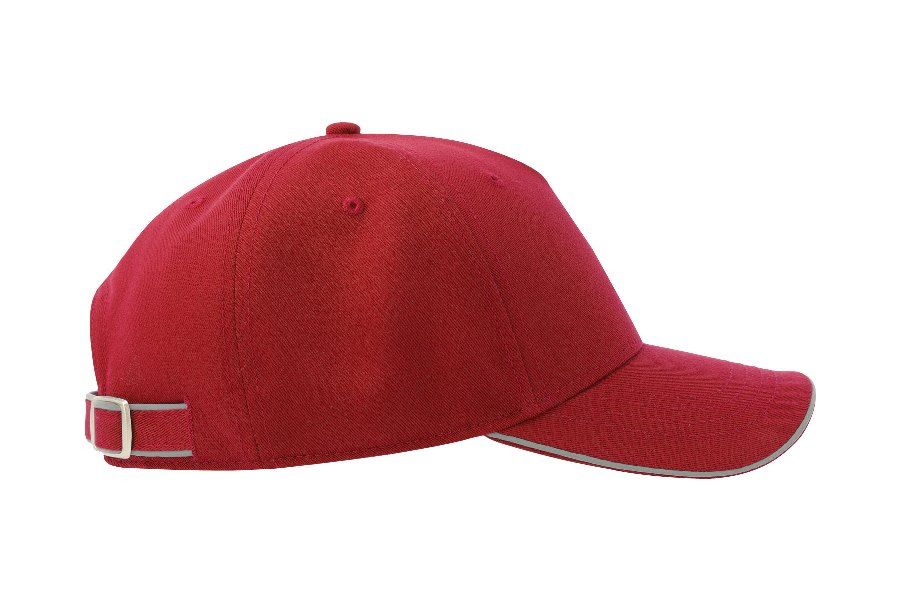 Бейсболка REFLECT-S со светоотражающими деталями, 5 клиньев,  металлическая застежка