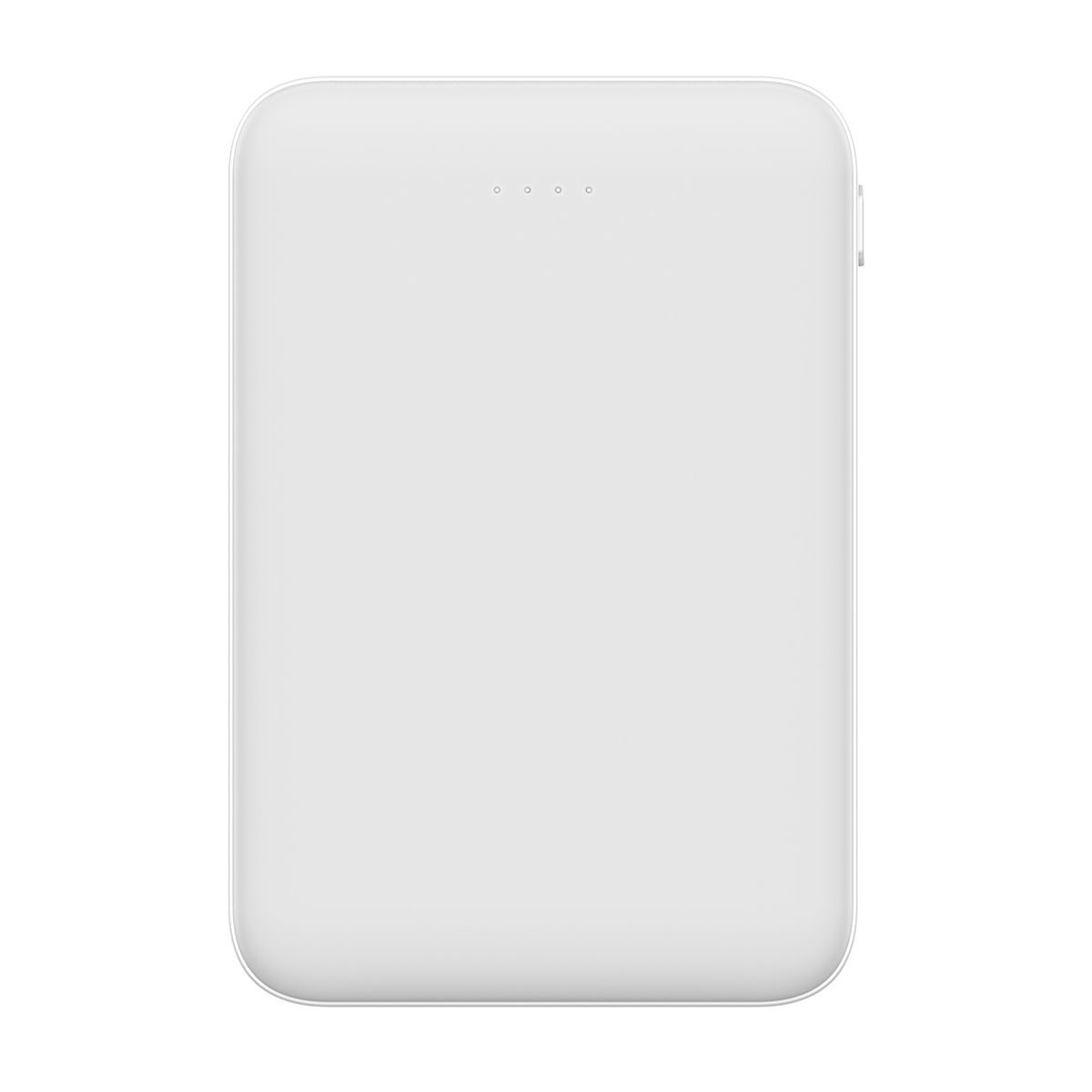 Внешний аккумулятор Fluffy, 5000 Mah, белый