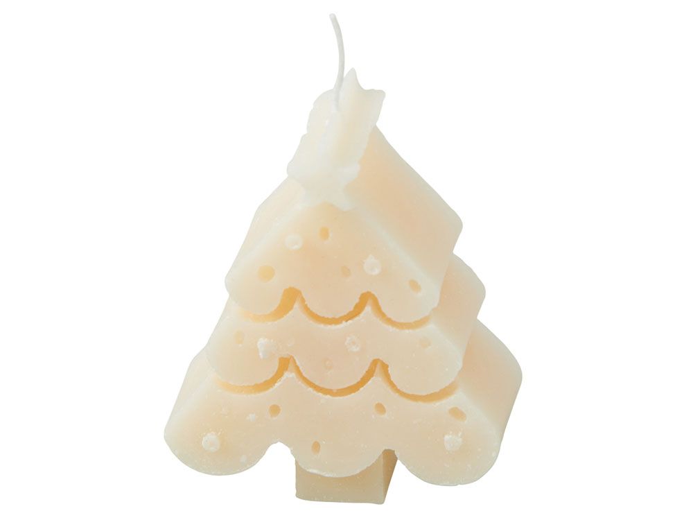 Свеча "Елочка", молочный