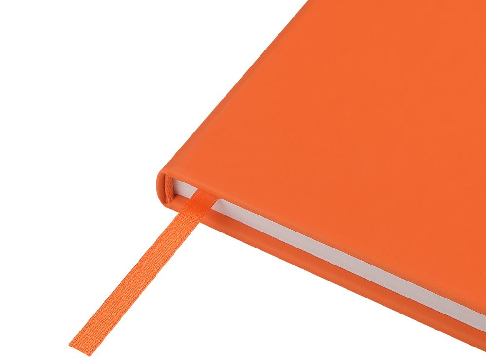 Еженедельник с каменной бумагой А5+ "Carrara", оранжевый