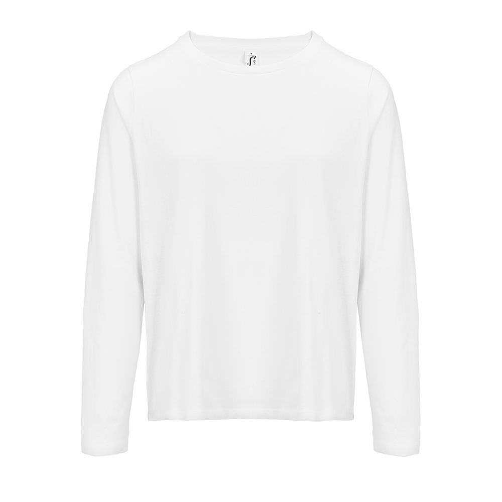 Футболка с длинным рукавом женская Monarch Women, белая, размер XS