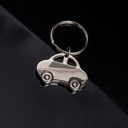 Брелок TITAN AUTO; 4,2 x 3 x 0,4 см; металл