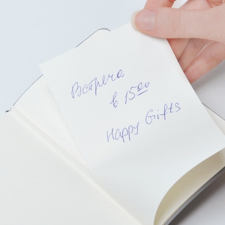 Бизнес-блокнот "Casual", 115 × 160 мм,  красный, твердая обложка, резинка 7 мм, блок-клетка