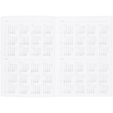 Ежедневник Vale, недатированный, голубой