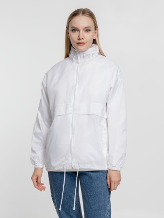 Ветровка из нейлона Surf 210, белая