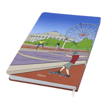 Записная книжка Dziuna Театр в клетку 15 x 21 см