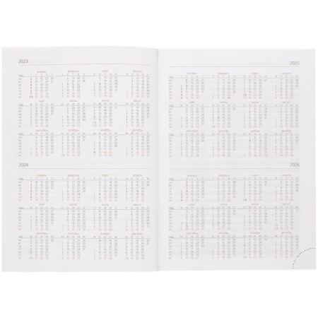 Ежедневник Brand, недатированный, зеленый