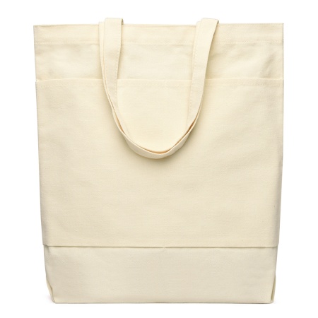 Сумка для покупок JETTA с карманами 325 г/м², натуральная