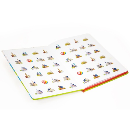 Записная книжка в клетку 15.5x21 Город R1-2441144