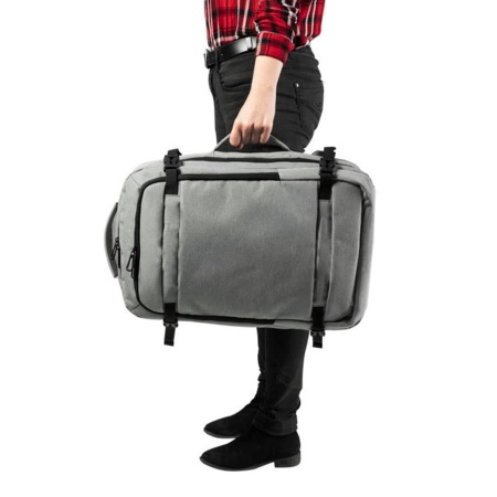 Рюкзак "Sulkan", серый, 46x32x20 см, 100% полиэстер 600D 