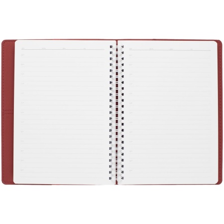 Ежедневник Spring Touch, недатированный, красный